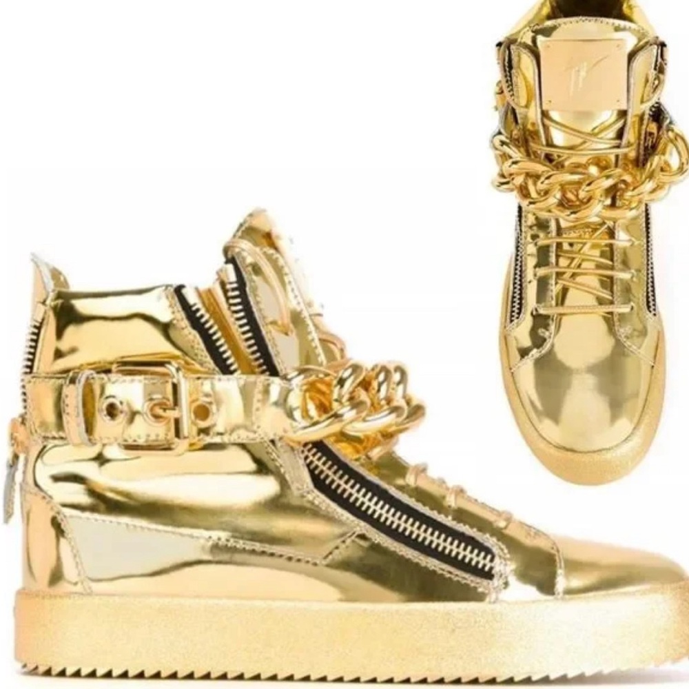 Giuseppe Zanotti shoes gold size 35.5